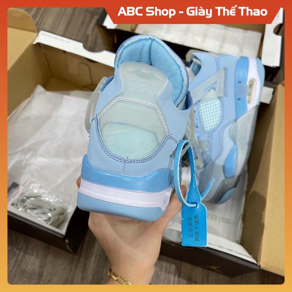 [FreeShip+ Hàng Loại tốt] Giày Sneaker jd 4 xanh biển hàng 1:1 Full PK , Giày JD4 Jorda.n Xanh da trời nhạt Hót hít