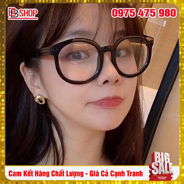 Mắt Kính Tròn Giả Cận Nam Nữ Gọng Nhựa Siêu Nhẹ Siêu Bền Mang Đến Sự Cá Tính, Năng Động