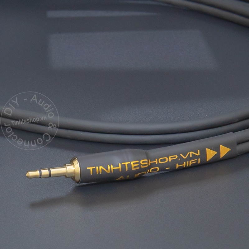 Jack 3.5 ra 2 đầu 6 ly DIY 0.2 đến 10 mét - 2 6.5mm to 3.5mm cable