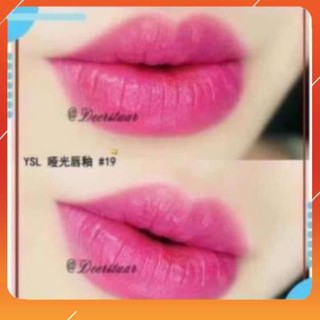 Son ysl màu 19 - son ysl màu hồng sen - son thỏi ysl