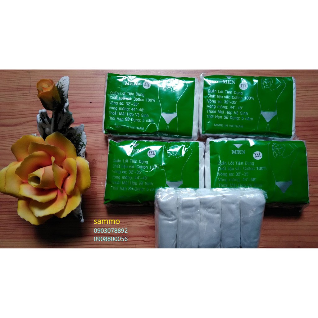 Quần Lót Giấy  Cotton Nam Cao Cấp