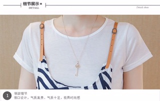 Set đầm bầu kiểu yếm cao cấp