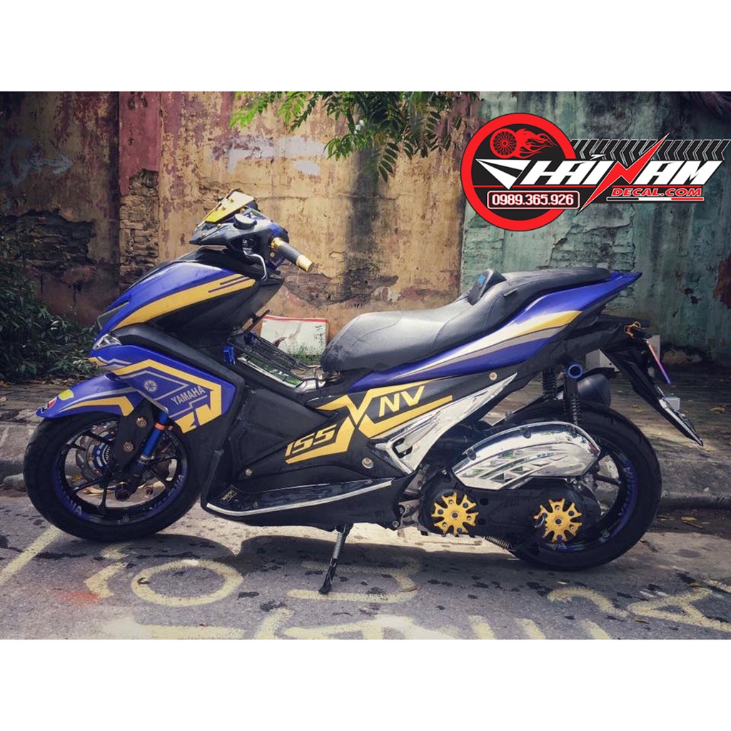 Tem Trùm NVX Xanh Vàng Độc Đáo