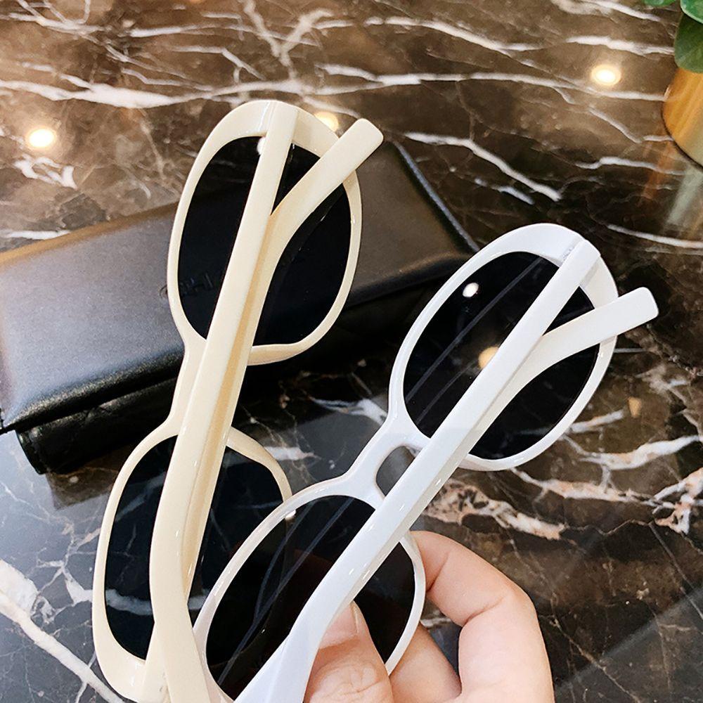 Kính Mát Gọng Oval Chống Bức Xạ / Tia UV / Bức Xạ Phong Cách Hàn Quốc Thời Trang Cho Nữ