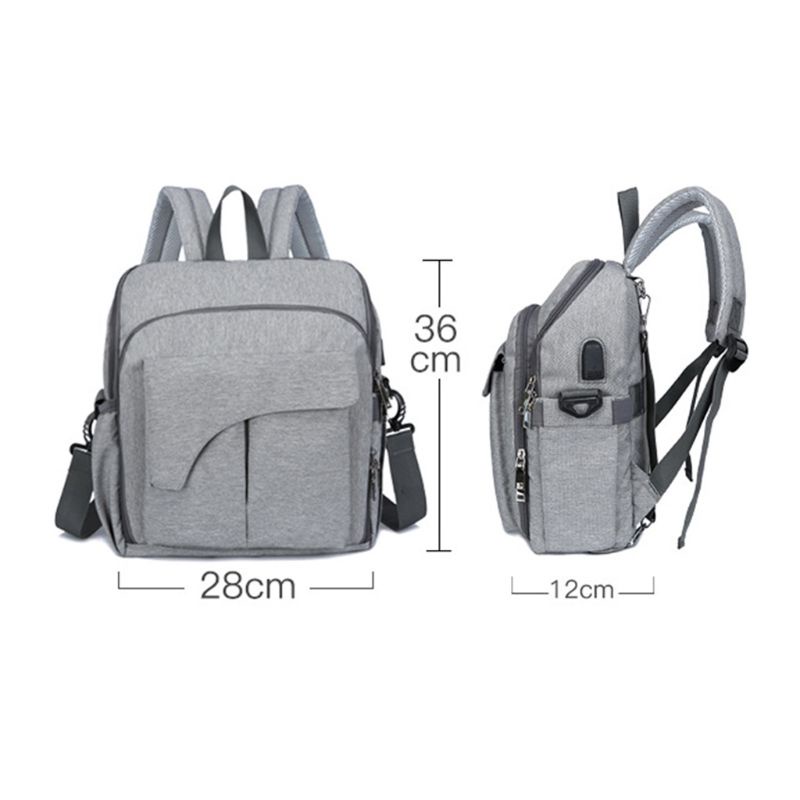 Ba Lô Đựng Tã Lót Ghế Ngồi Đa Năng Tiện Dụng Cho Mẹ Và Bé