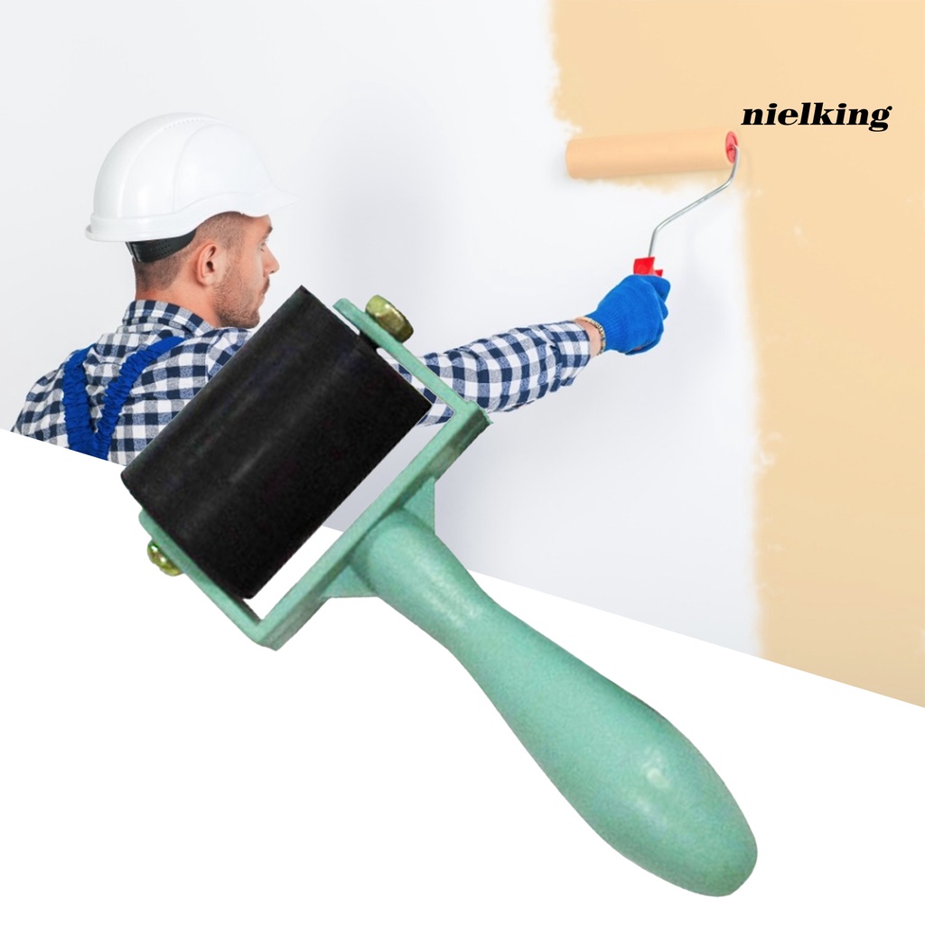 Con lăn mực in bề mặt phẳng bằng cao su 3.5cm đa năng tiết kiệm sức