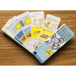 Original - 4 hộp - Brain quest for 2-6 age