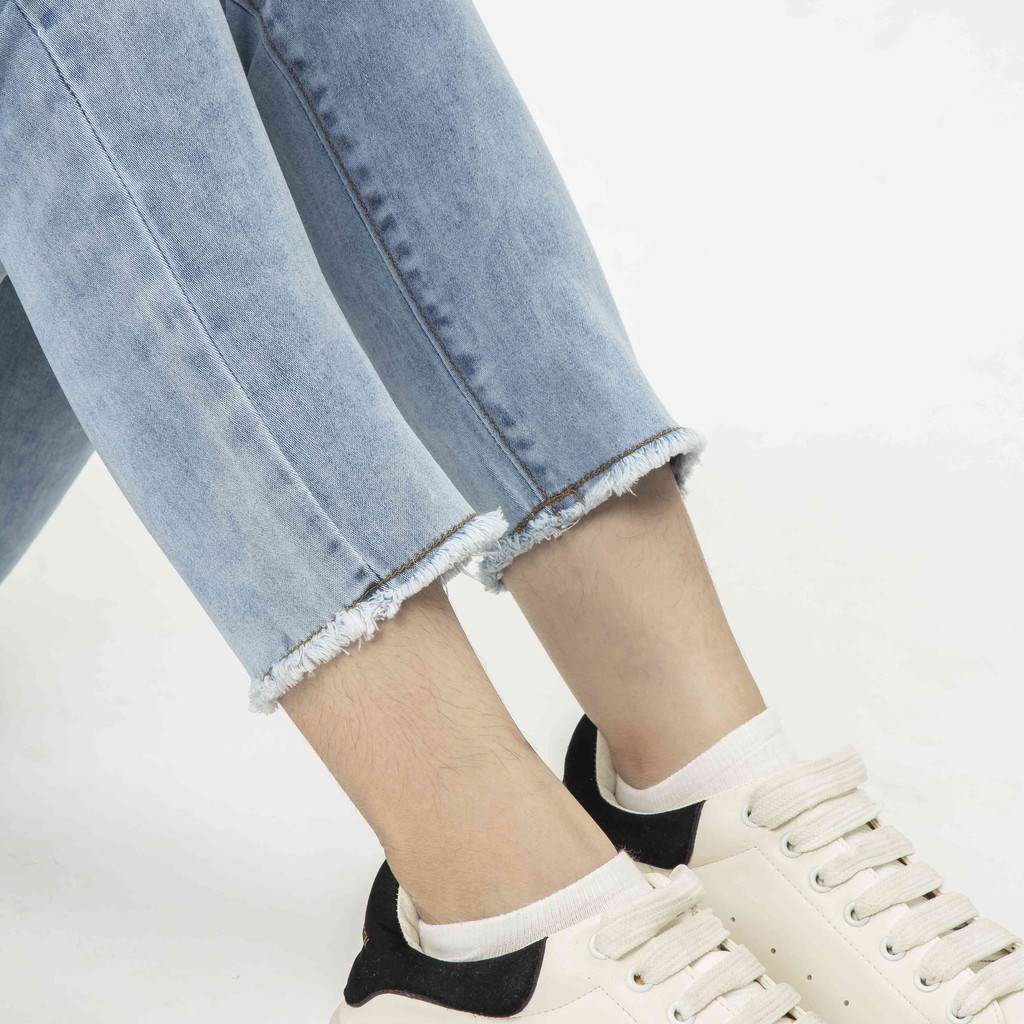 Quần Jean Nữ ôm 2 khuy cạp cao tôn dáng, quần bò Nữ trẻ trung năng động BAHAI_SHOP10 | BigBuy360 - bigbuy360.vn