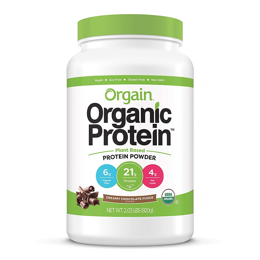 Orgain Organic Protein 920g - Sữa Protein hữu cơ, đạm thực vật Orgain Organic Plant Based Protein Powder