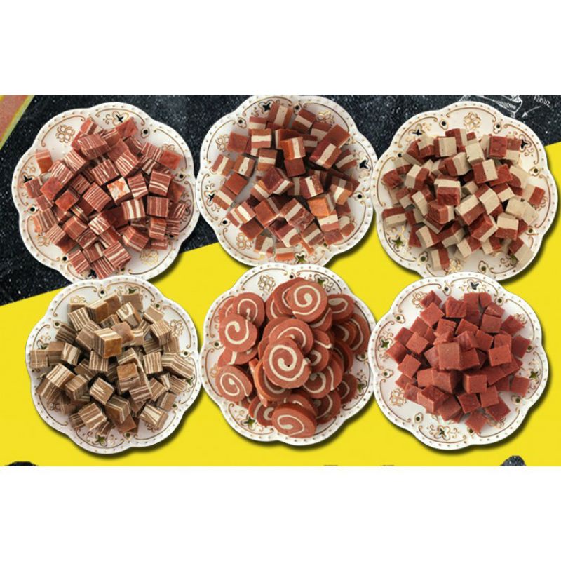 bánh thưởng cao cấp cho chó mèo 100g