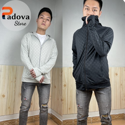 Áo chống nắng nam gucci,Chất vải kim cương dày dặn, nhẹ, thoáng mát, thấm hút mồ hôi, có túi khoá PADOVA - PV03 | BigBuy360 - bigbuy360.vn