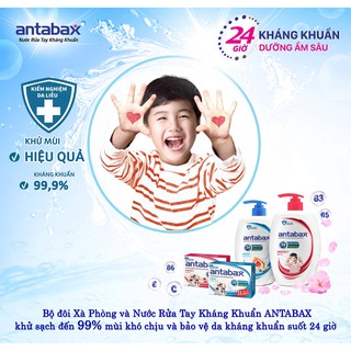 Nước rửa tay kháng khuẩn Antabax (Chai 500ml)