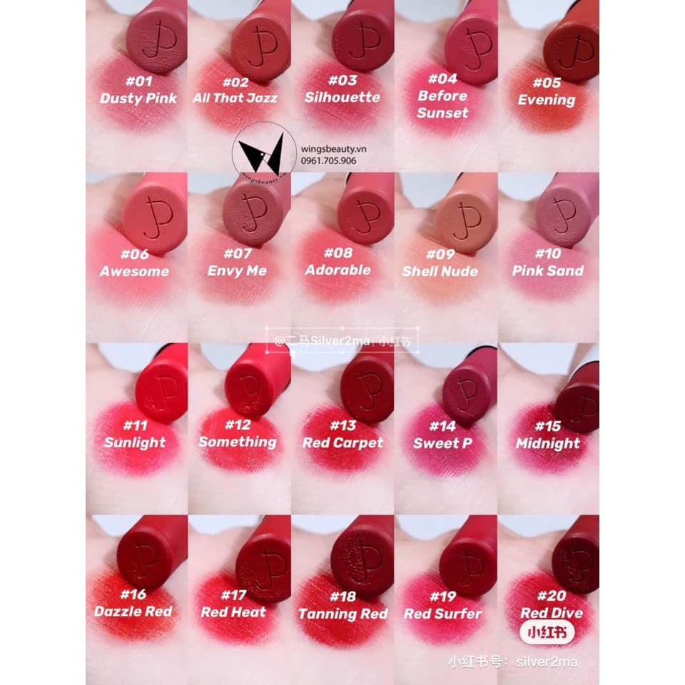 MUA 1 TẶNG 1 Sample - Son thỏi ROMAND Zero Matte Lipstick