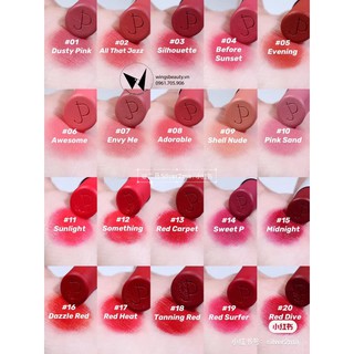 Son thỏi ROMAND Zero Matte Lipstick