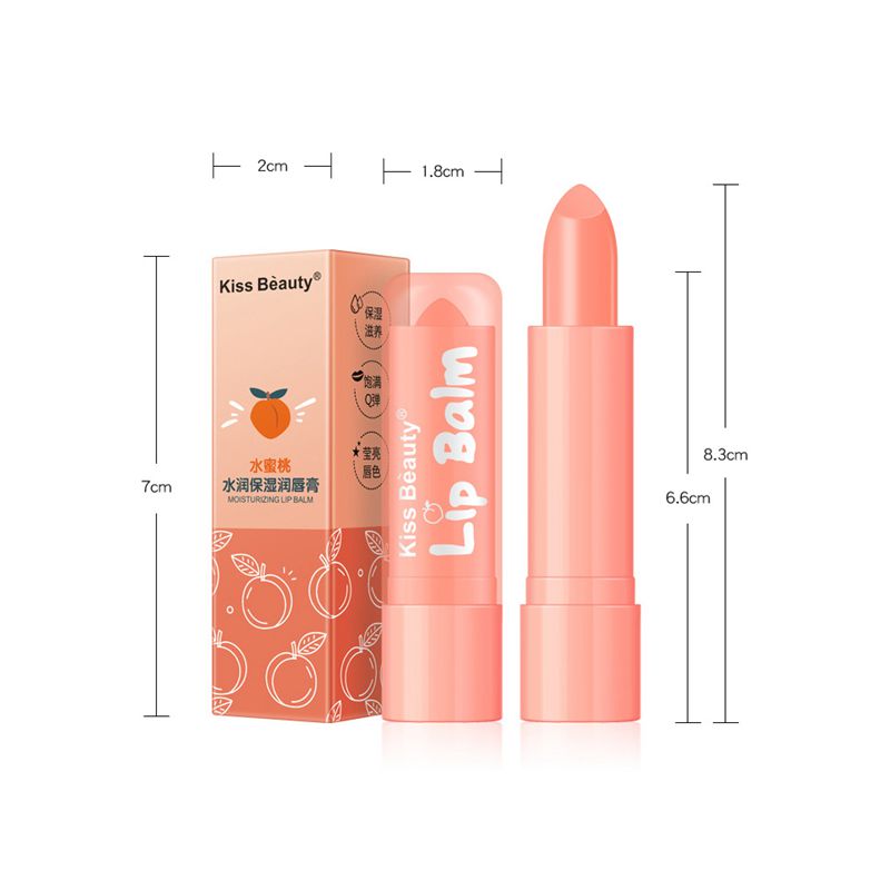 Son Dưỡng Môi Trong Suốt Hương Đào Chống Nứt Nẻ | BigBuy360 - bigbuy360.vn