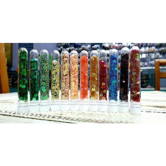 Combo 14 ống kim sa các màu size 4mm