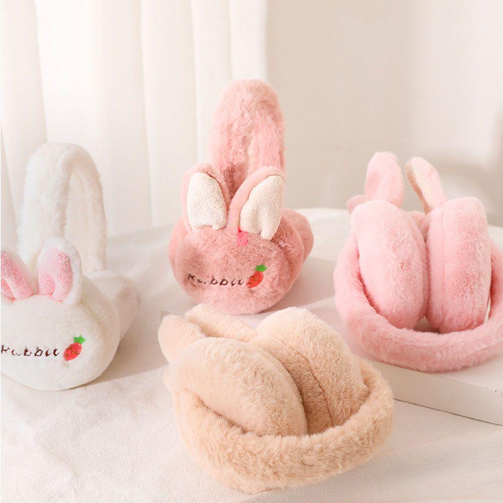 Chụp Tai Giữ Ấm Mềm Mại Họa Tiết Hoạt Hình MIHAN1