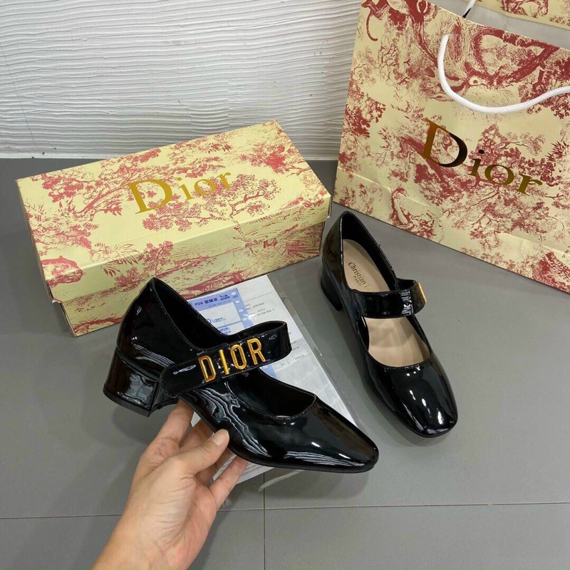 HÀNG FULL BOX CÓ SẴN Giày búp bế gót vuông 5cm