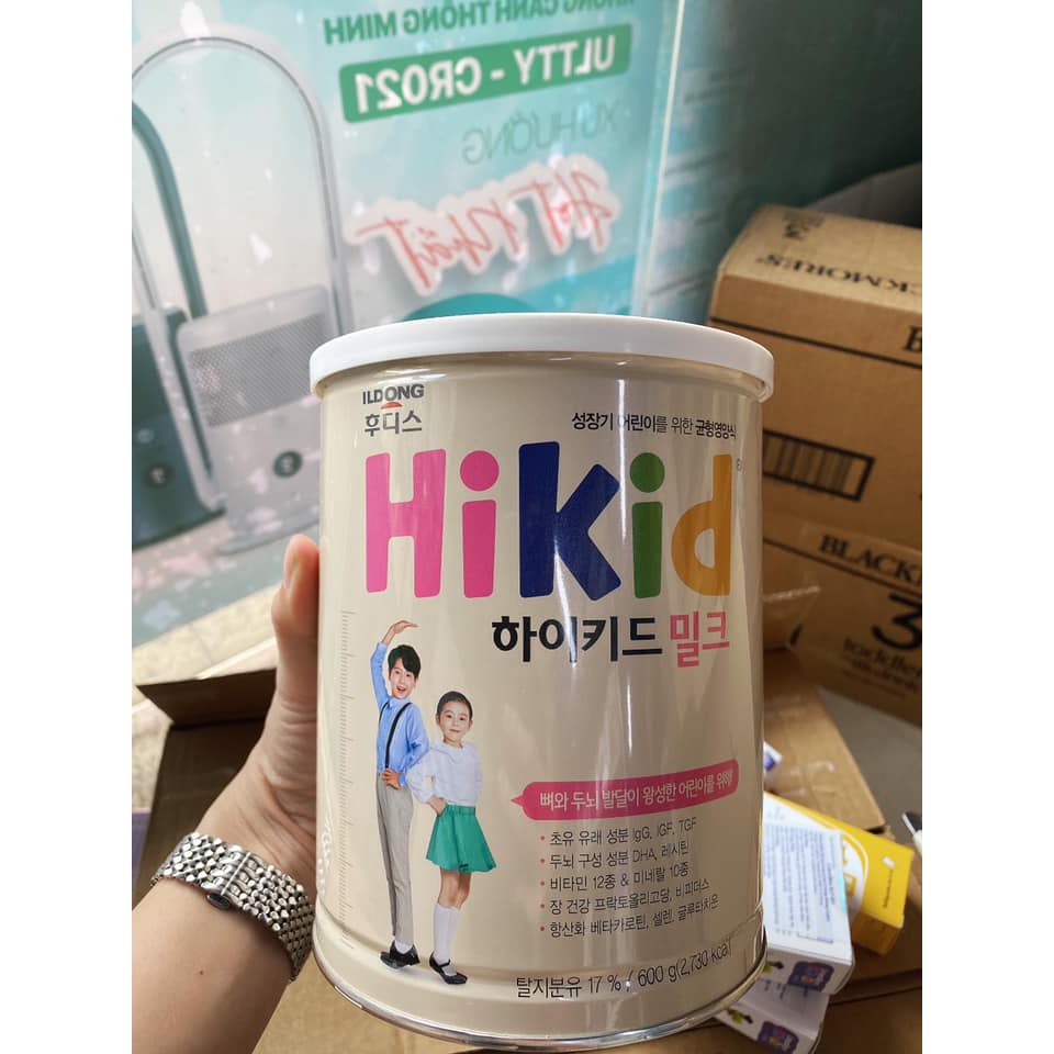 Sữa HiKid Dê 700g - HiKid Vani 600g Hàng Chuẩn Nội Địa Hàn | Minizon Kids