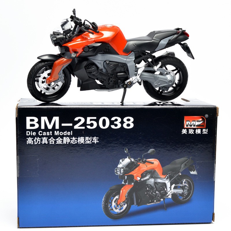 Xe Moto BMV K1300R tỉ lệ 1:12 dài 19cm