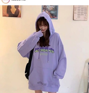 ☀️Áo Hoddie Nỉ Tím Destruction