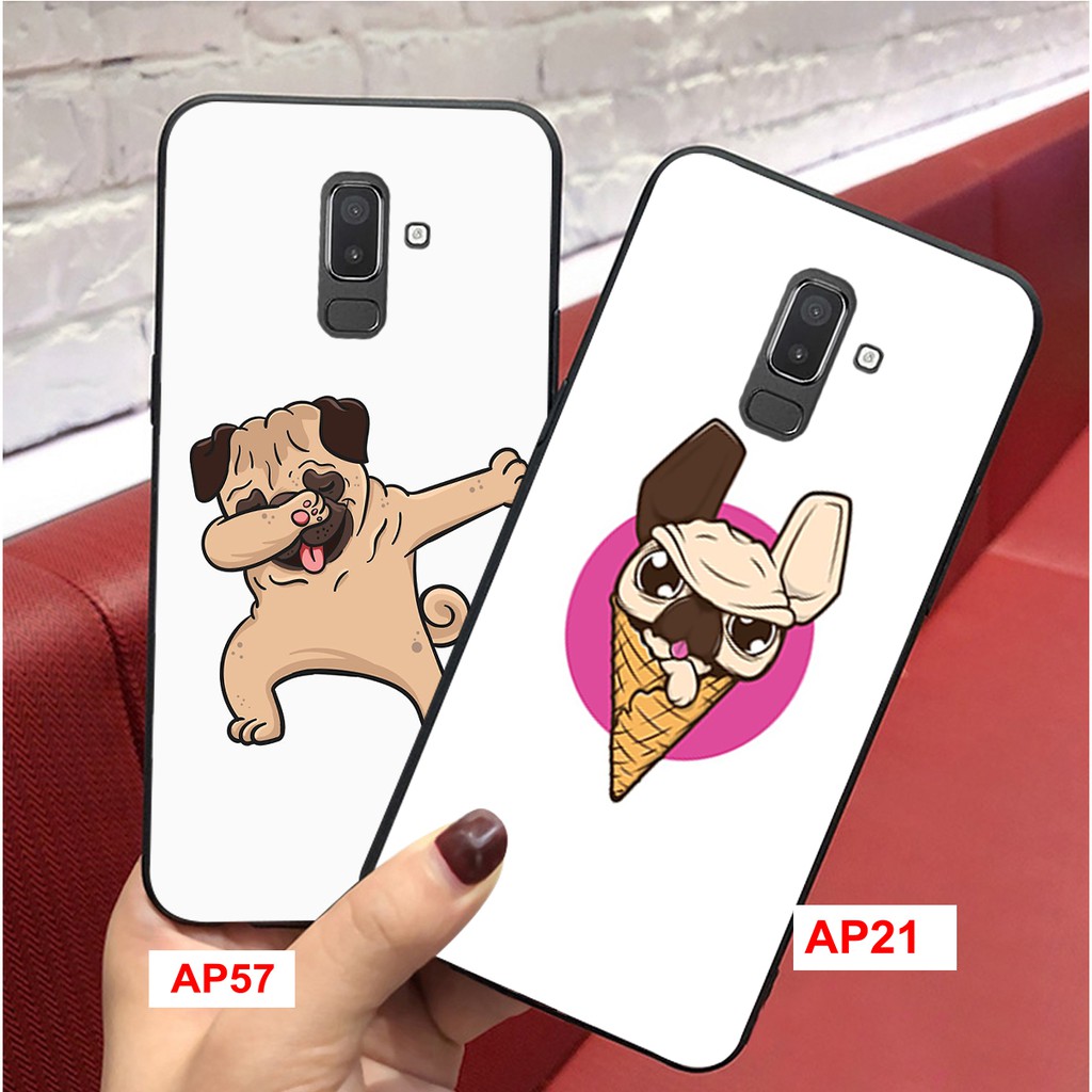 ỐP LƯNG SAMSUNG J8-SAMSUNG A8 PLUS IN HÌNH CUTE CHẤT LƯỢNG CAO