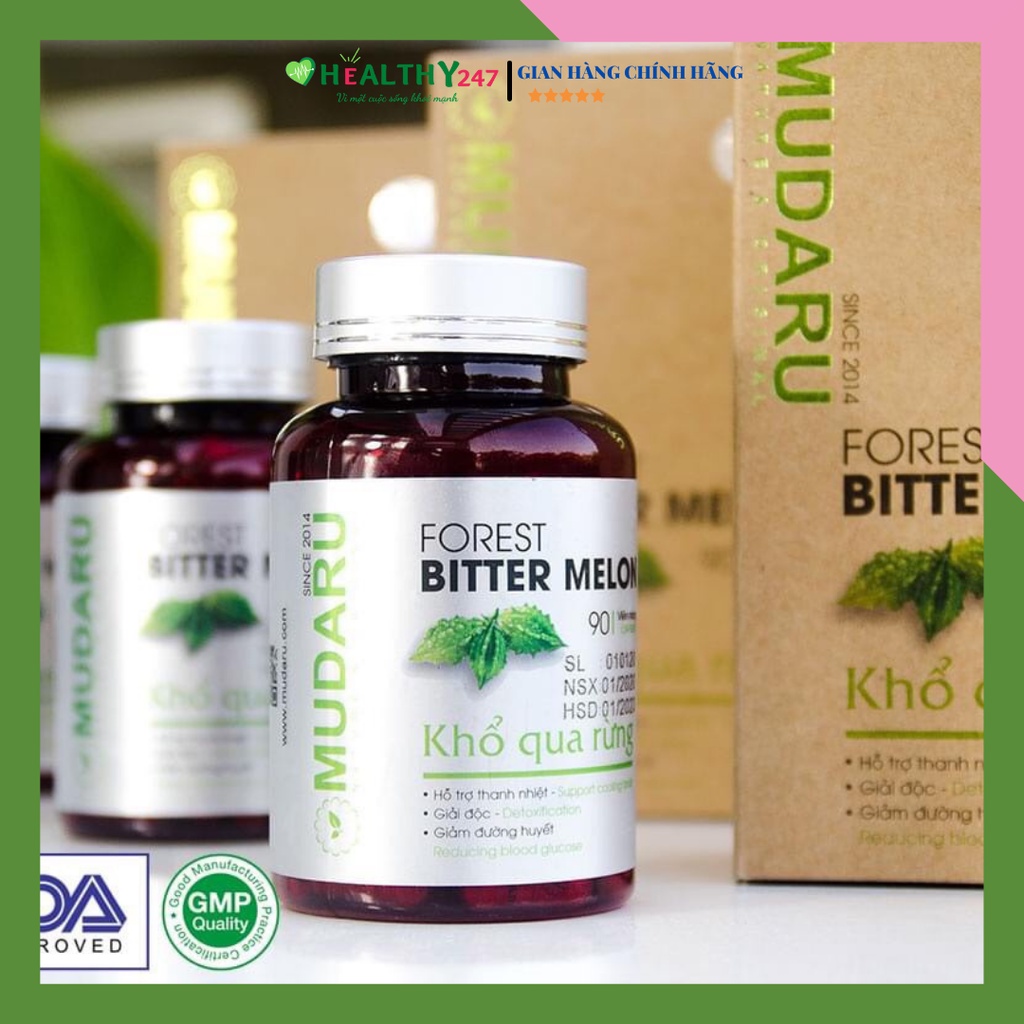 Viên Uống Khổ Qua Rừng Mudaru hỗ trợ tiểu đường Healthy247