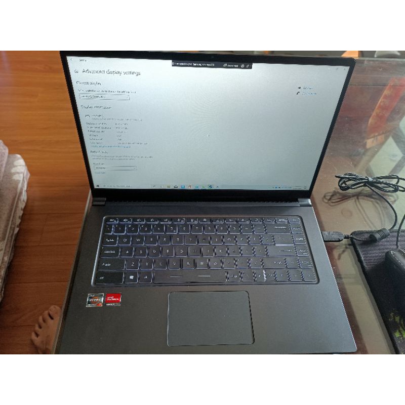 LAPTOP MSI MODERN 15 A5M R7 5700U 16 CORES + 16GB RAM