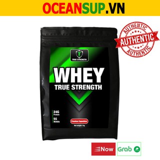 Whey Protein Whey True Strength - Tăng Cơ Giảm Mỡ - Bịch 1kg