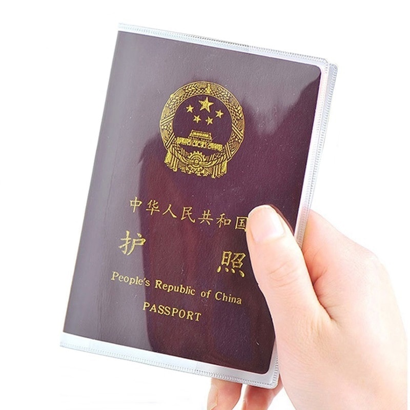 Bao Đựng Hộ Chiếu Chống Nước Bằng Nhựa Pvc Trong Suốt Tiện Dụng