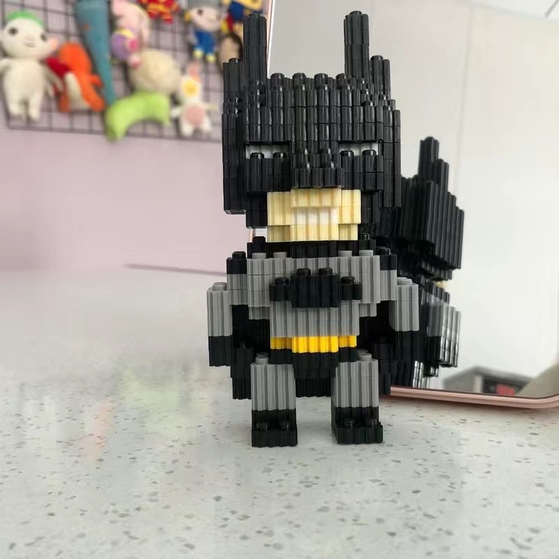 Đồ Chơi] Mô Hình Lego Lắp Ghép 3D Siêu Anh Hùng Marvel Captain Spiderman IronMan Batman