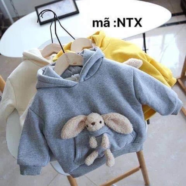 ÁO HOODIE BÉ TRAI BÉ GÁI NỈ BÔNG DÀY LOẠI ĐẸP