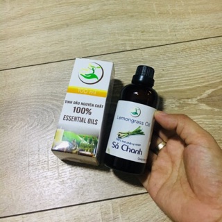 Lọ 100ml tinh dầu sả chanh nguyên chất 100% thiên nhiên của viện Hàn Lâm KHCNVN