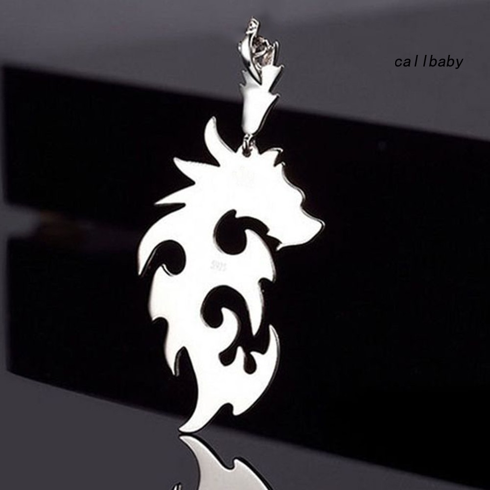 Vòng cổ mặt hình rồng cá tính cho nam