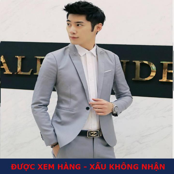 Áo vest nam lịch lãm đẳng cấp quý ông màu xanh lam