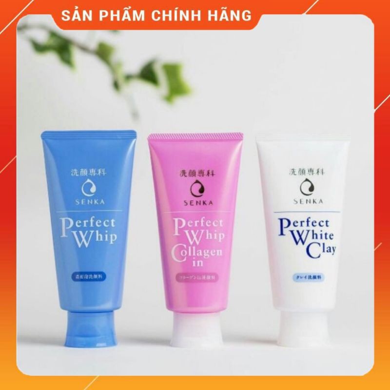 ❤𝙁𝙧𝙚𝙚𝙨𝙝𝙞𝙥❤SỮA RỬA MẶT CHIẾT  SUẤT TƠ TẰM SENKA PEFECT WHIP 150ml