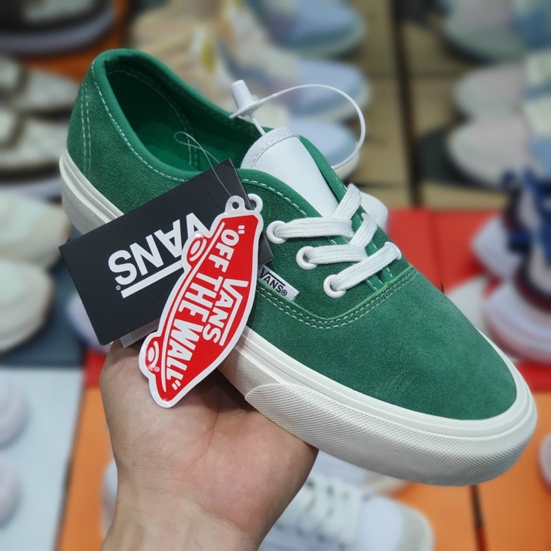 GIÀY VAN.S VAUL CLASSIC GREEN CANVAS DA LỘN LAI AU [ FULL BOX + FREE SHIP ]