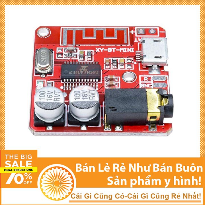 HAUI Module Giải Mã Audio Bluetooth 4.1 XY-BT-Mini DHCNHN