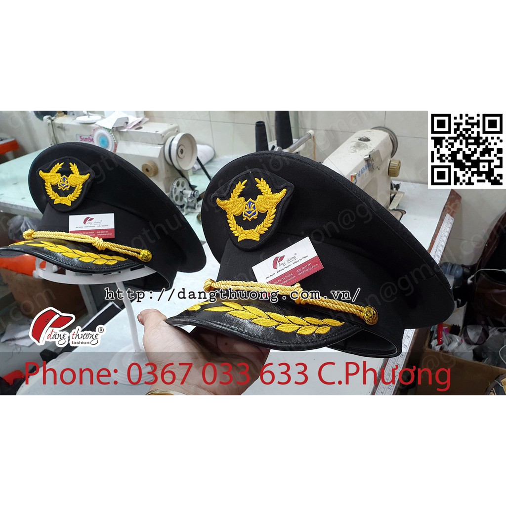 Mũ nón Cơ trưởng phi công thời trang pilot cap