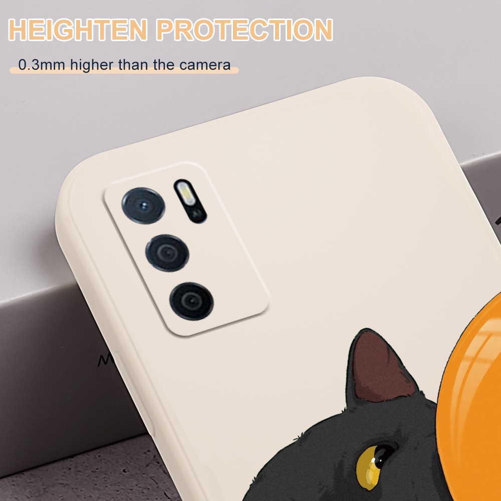 Ốp Điện Thoại Mềm Hình Mèo Cho iPhone SE3 2020 13 Pro Max 12 Pro Max 11 Pro Max X Xs Max Xr 6P 7P 8P 6 7 8 SE 2020