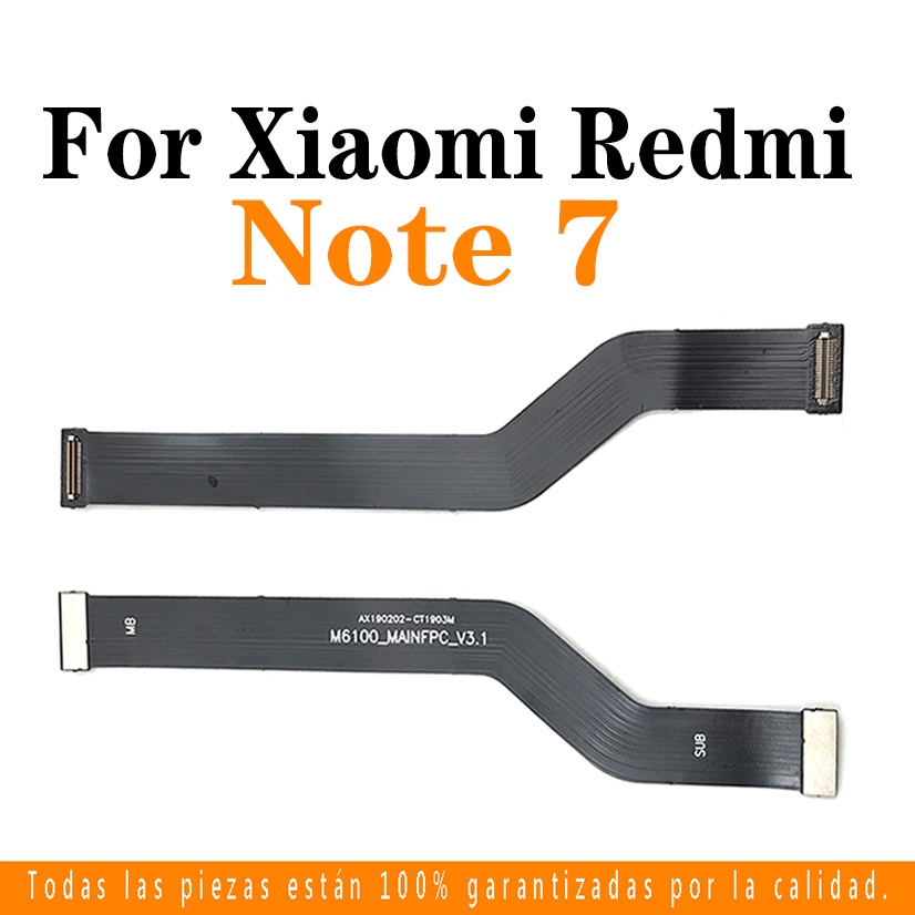 Lcd MainBoard Cáp Flex Cho Xiaomi Redmi Note 7 8 9 10 Pro S T Màn Hình Bảng Chính Đầu Nối Bo Mạch Chủ Cáp Mềm Đầu Nối Chất Nền Cáp Mềm Tương Thích Cho note9s note8 note9