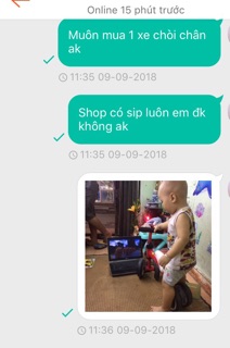 Xe chòi chân cho bé