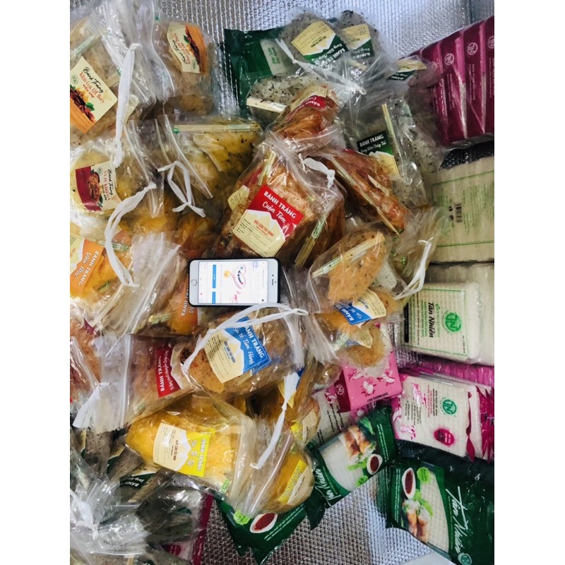 [freeship extra]  combo banh tráng cuộn Tân Nhiên, bánh trộn Tân Nhiên