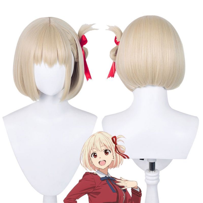 [Sẵn] Wig/Tóc giả cosplay Nishikigi Chisato - Lycoris Recoil [Miu Cosplay]