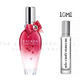 ☀☁✈ Mẫu Thử Nước Hoa Prada  Nữ Escada Cherry In The Air 🍒 5ml/10ml/20ml
