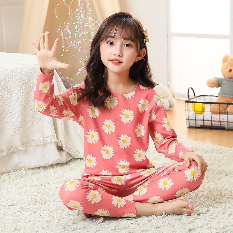 Bộ Đồ Ngủ Hai Mặt In Họa Tiết Hoạt Hình Dễ Thương Kích Thước 100-160cm Cho Bé