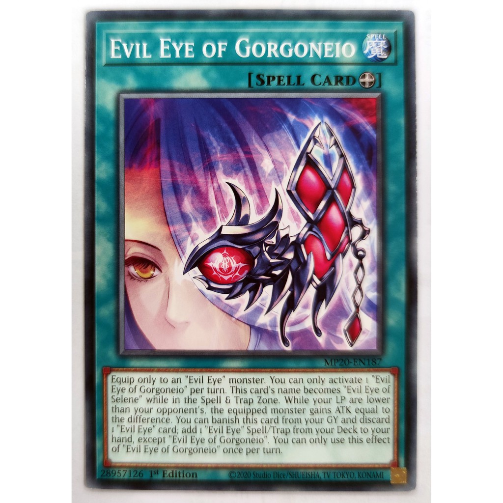 [Thẻ Yugioh] Evil Eye of Gorgoneio |EN| Rare
