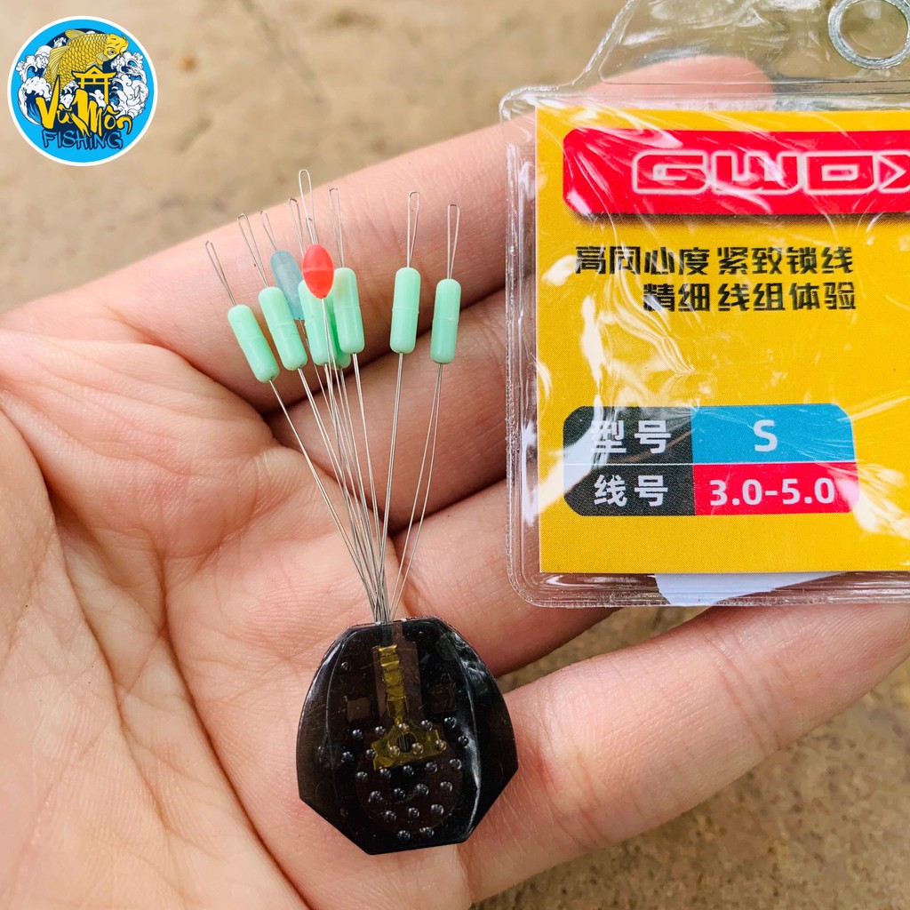 Bộ Set Trục Câu Đài Siêu Xịn GWD 7+2- Vũ Môn Fishing