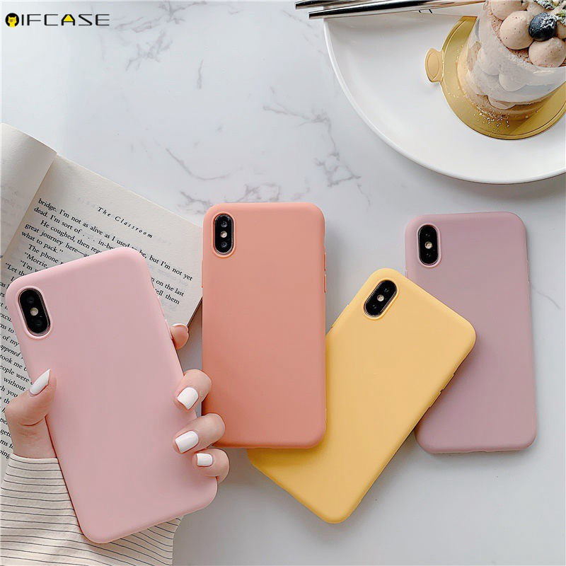 Ốp Điện Thoại Silicone TPU Mềm Màu Kẹo Cho Xiaomi Redmi Note 10 Pro Max 10S
