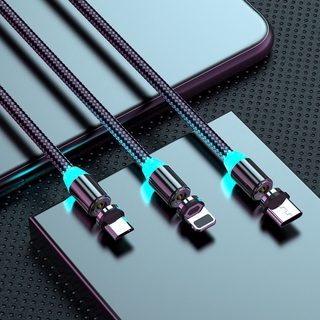 Dây Cáp Sạc micro usb type-c 8Pin Sạc Nhanh Cho iphone huawei samsung android